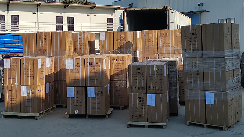 天馳大批量液氮罐出口巴西